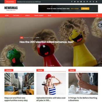 Newsmag WordPress theme